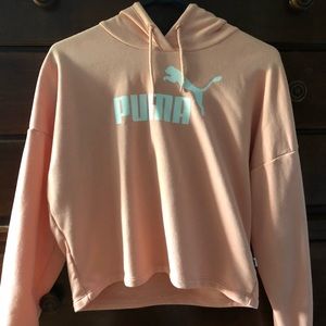 Cropped Puma Hoodie